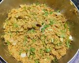 A picture of step 1 of Sattu Paratha.