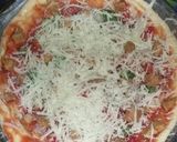 A picture of step 1 of Chicken pizza.