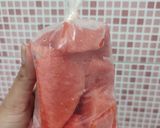 Foto langkah ke 2 dari resep Sherbet Stroberi & Semangka.