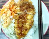 Foto langkah ke 7 dari resep Chicken Katsu Donburi.