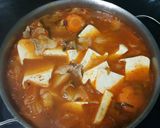 Hình bước làm 4 của món Canh kim chi
