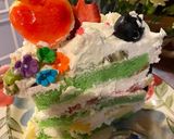A picture of step 7 of Fresh Cream Fruit Cake.