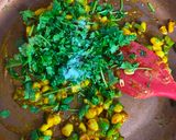 A picture of step 5 of Lemon cilantro rice.