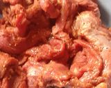 A picture of step 3 of Tsire😋.