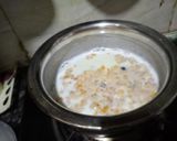 A picture of step 2 of Muesli Pudding.