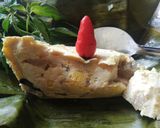 Foto langkah ke 6 dari resep Pepes tahu, jamur, kerupuk & kemangi tanpa telur dgn bumbu iris.