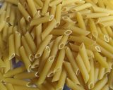 A picture of step 1 of Mayo Pasta.