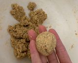 A picture of step 3 of Chickpea kabab.