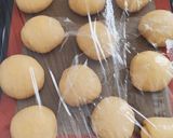 A picture of step 9 of Sweet soft roll with whipped cream instead milk.