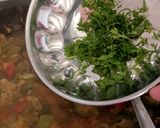 A picture of step 7 of Turai & Split Moong dal Sabji.
