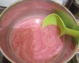 Foto langkah ke 3 dari resep Puding Susu Kedelai Merah Putih.