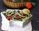 A picture of step 6 of Salad Shirazi.