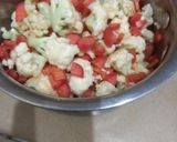 A picture of step 1 of Mix vegetables, 🥕🧅🥦🥔.