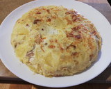 Foto del paso 9 de la receta: Tortilla de patatas, cebolla caramelizada y queso de cabra
