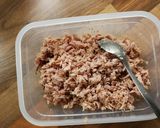 Zöldfűszeres tonhalkrém recept fázis 2 fotója