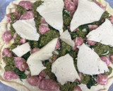 Foto del paso 2 de la receta: 545. Pizza de butifarra y pesto (principal pasta)