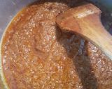 A picture of step 5 of Beef Qorma.