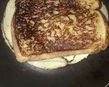 A picture of step 3 of Cheese Bacon Broccoli Soup with Grilled Turkey Muenster Sandwich.