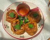 Hình bước làm 1 của món Các món hoành thánh đẹp mắt cho tiệc Trung thu