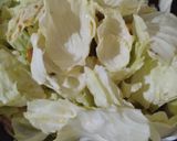 Foto langkah ke 3 dari resep Tumis Kol Ayam Sehat untuk Hari Gizi.