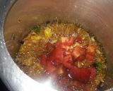 A picture of step 5 of Kashmiri rajma masala.