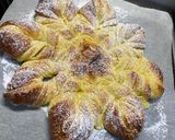 Vanília pudingos csillag babka⭐️ recept fázis 6 fotója