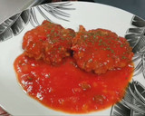 Foto del paso 4 de la receta: Filetes rusos en salsa de tomate