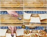 A picture of step 3 of Baked Egg Toast With Veggies.