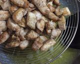 A picture of step 3 of Kung Pao Chicken.