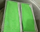 Foto langkah ke 5 dari resep Bolu Kukus Semangka.