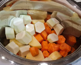 Foto del paso 4 de la receta: Crema de berenjena, zanahoria y calabacín