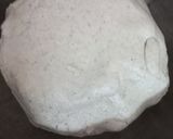 A picture of step 1 of Sorghum Flour Butter Garlic Roti.