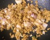 A picture of step 2 of Beans Poriyal.