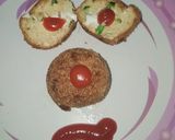 A picture of step 3 of Chicken mayo ball.