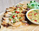 Hình bước làm 5 của món Nọng heo nướng chấm sốt Thái
