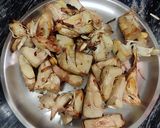 A picture of step 1 of Kathal Ki Sabji.