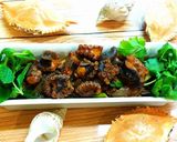 Hình bước làm 8 của món Bạch tuộc xào gừng cay
