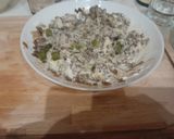 Une image de l'étape 6 de Salade de lentilles sauce moutarde yogourt.
