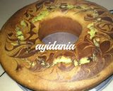 Foto langkah ke 9 dari resep Cake pandan / bolu marmer pandan.