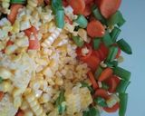 Foto langkah ke 1 dari resep Sosis sayur pelangi.