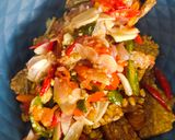 Foto langkah ke 3 dari resep Sambel tempe kemangi.