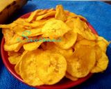 A picture of step 1 of Banana Chips.