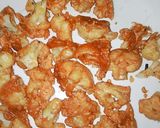 A picture of step 4 of Chilli cauliflower.