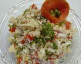 A picture of step 3 of Broken wheat salad.