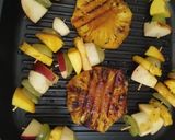 A picture of step 5 of Grilled Fruit Chaat.