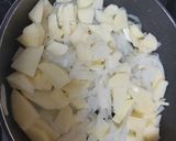 Pas rețetă Cartof și frunze de sfeclă gratinată 3 fotografie