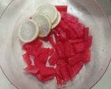 Foto langkah ke 1 dari resep Watermelon lemonade.