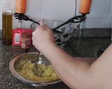 Foto del paso 1 de la receta: Puré de papas, Fantasmas