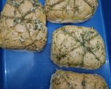 Foto langkah ke 4 dari resep Korean garlic cheese bread.