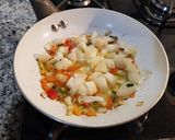 Foto del paso 2 de la receta: Tortilla de espinaca y nabo